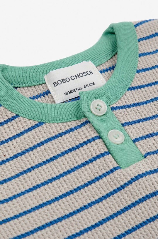 Лонгслів для немовлят Bobo Choses 224AB023 блакитний AW24