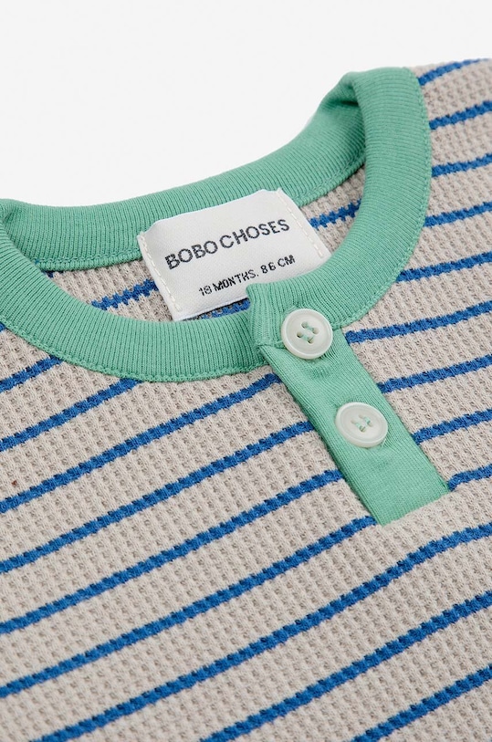 Лонгслив для младенцев Bobo Choses 224AB023 голубой AW24