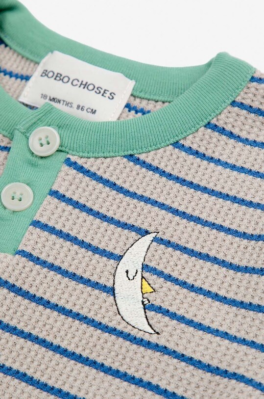 Хлопчик Лонгслів для немовлят Bobo Choses 224AB023 блакитний