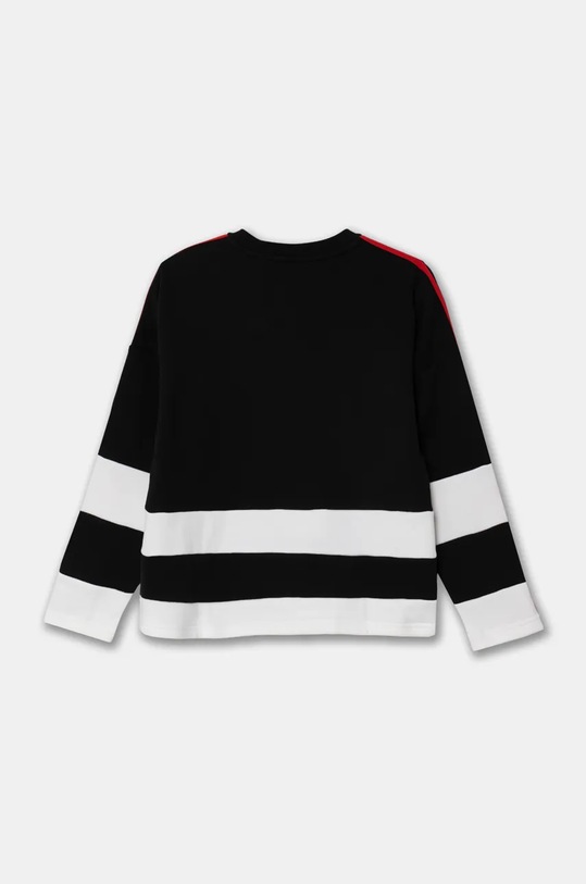 Αγορίστικα Παιδική βαμβακερή μπλούζα adidas Originals CREW IZ4629 λευκό