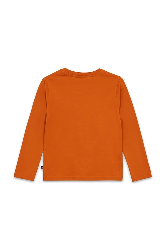 Хлопковый детский лонгслив Lego LWTANO 702 12011344 оранжевый AW24