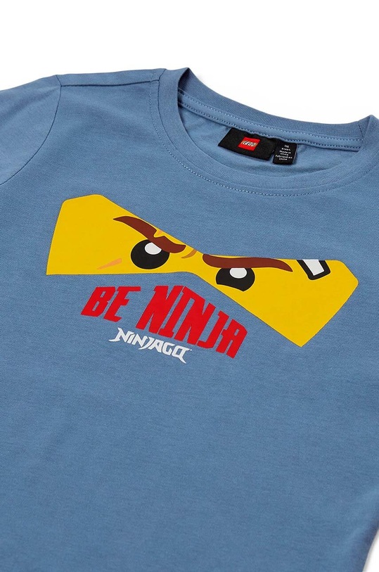 Băieți Lego longsleeve din bumbac pentru copii LWTANO 703 12011347 albastru