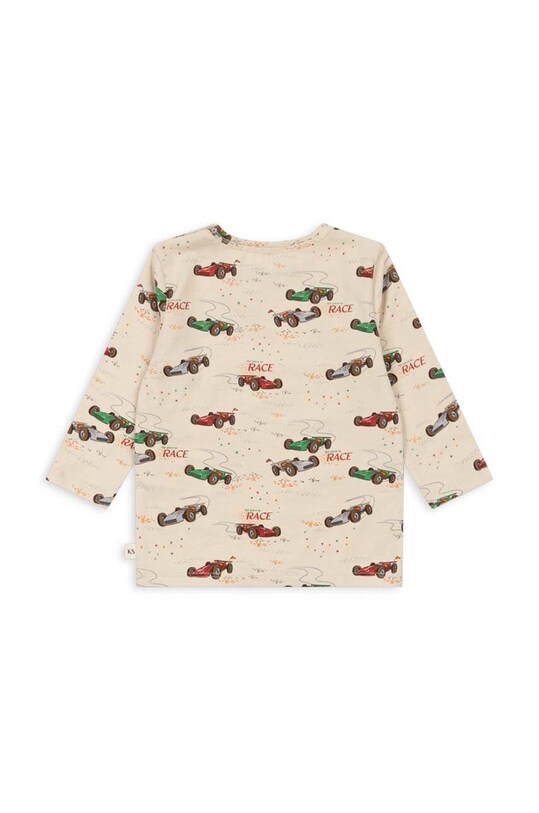 Лонгслів для немовлят Konges Sløjd BASIC BLOUSE GOTS KS101412.B бежевий AW24