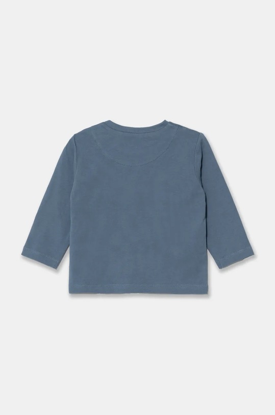 Mayoral longsleeve din bumbac pentru bebeluși 2038.3E.Baby.9BYH albastru AW24