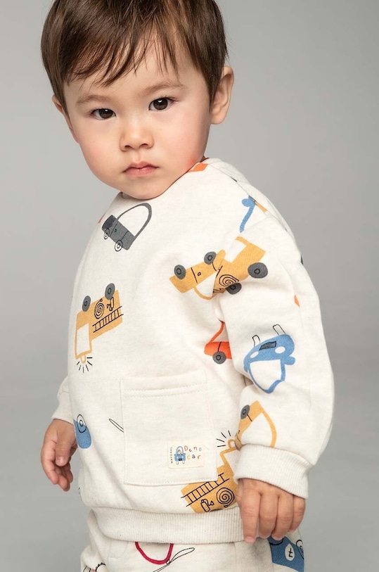 Mayoral bluza niemowlęca z elastanem beżowy 2462.3F.Baby.9BYH