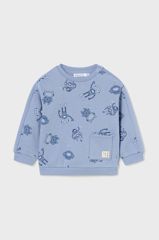 Mayoral bluza bebe print albastru 2462.3F.Baby.9BYH