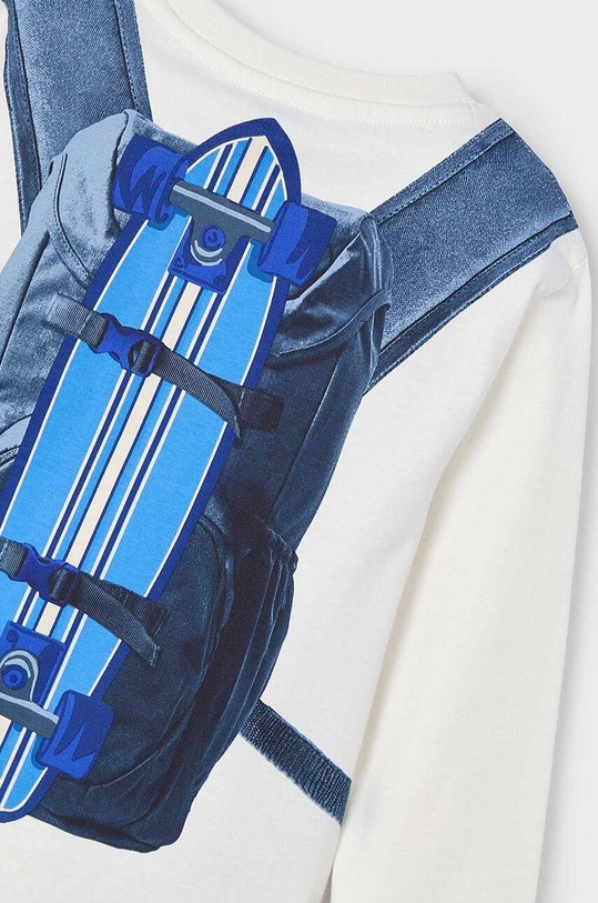 Mayoral longsleeve dziecięcy 4049.5E.Mini.9BYH niebieski AW24