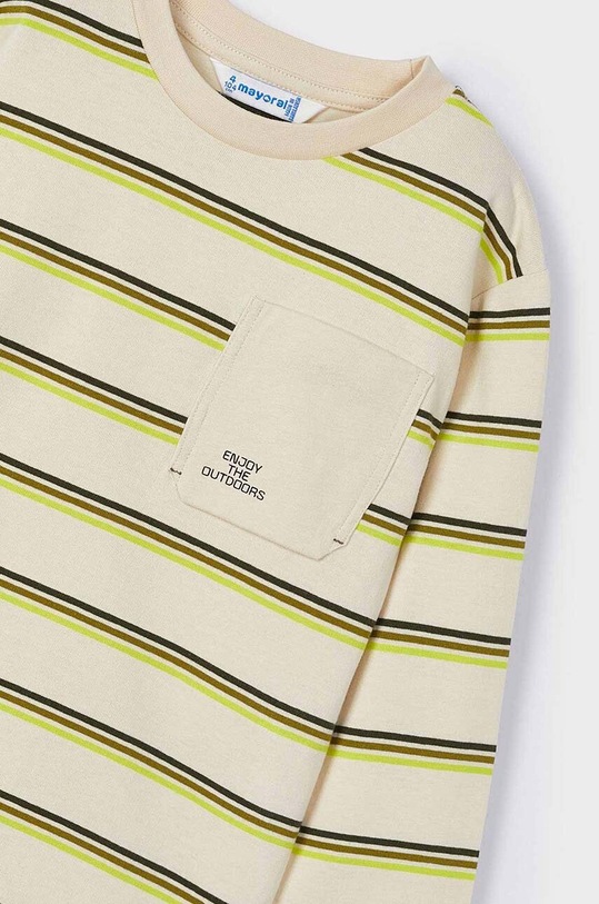 CHLAPEC Dětské bavlněné tričko s dlouhým rukávem Mayoral 2-pack 4053.5F.Mini.9BYH zelená