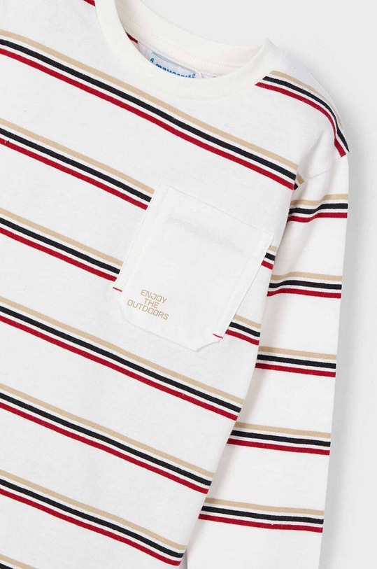Băieți Mayoral longsleeve din bumbac pentru copii 2-pack 4053.5F.Mini.9BYH maro