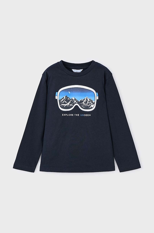 Mayoral longsleeve in cotone bambino/a cotone blu navy 4056.5G.Mini.9BYH