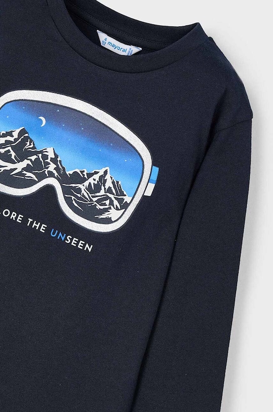 Mayoral longsleeve in cotone bambino/a 4056.5G.Mini.9BYH blu navy AW24