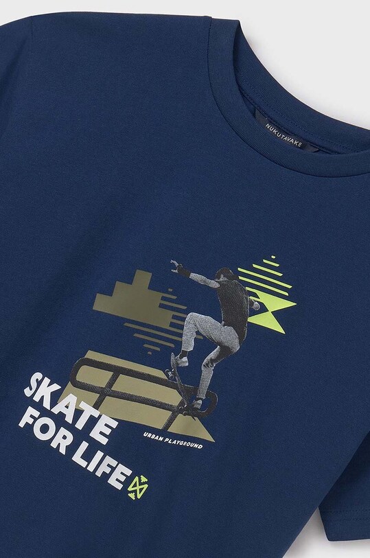 Chłopiec Mayoral longsleeve bawełniany dziecięcy 2-pack 7083.7C.Junior.9BYH granatowy