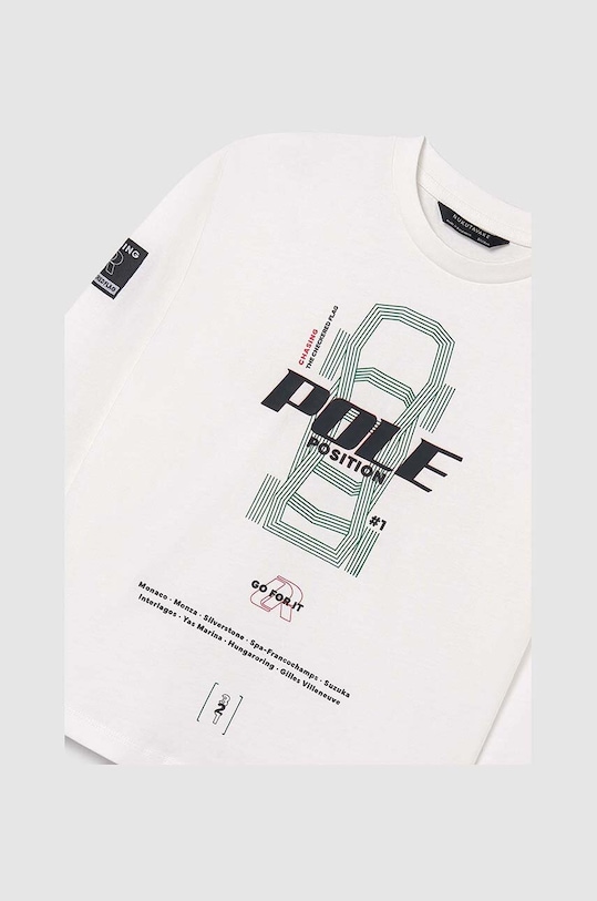 CHLAPEC Dětské bavlněné tričko s dlouhým rukávem Mayoral 7087.7D.Junior.9BYH zelená