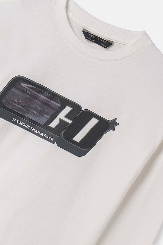 Mayoral longsleeve din bumbac pentru copii 7088.7D.Junior.9BYH bej AW24