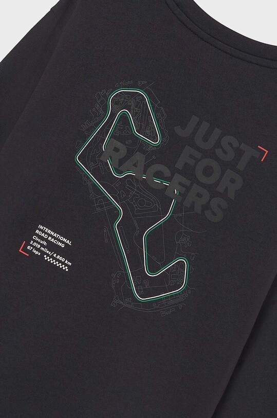 Chłopiec Mayoral longsleeve bawełniany dziecięcy 7089.7D.Junior.9BYH szary