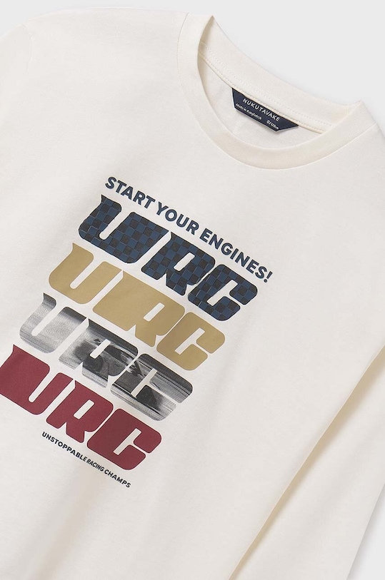 Băieți Mayoral longsleeve din bumbac pentru copii 2-pack 7090.7D.Junior.9BYH rosu