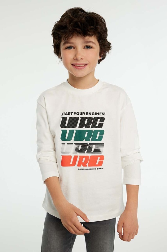 Dječja pamučna majica dugih rukava Mayoral 2-pack zelena 7090.7D.Junior.9BYH