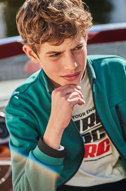 Dječja pamučna majica dugih rukava Mayoral 2-pack 7090.7D.Junior.9BYH