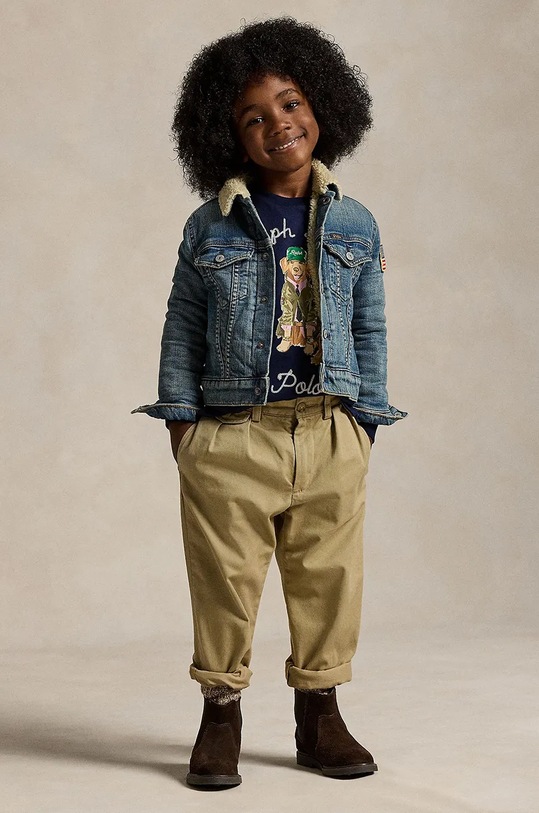 Polo Ralph Lauren longsleeve in cotone bambino/a 322953576001