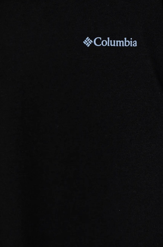 Chłopiec Columbia longsleeve bawełniany dziecięcy Dobson Pass 1954931 czarny