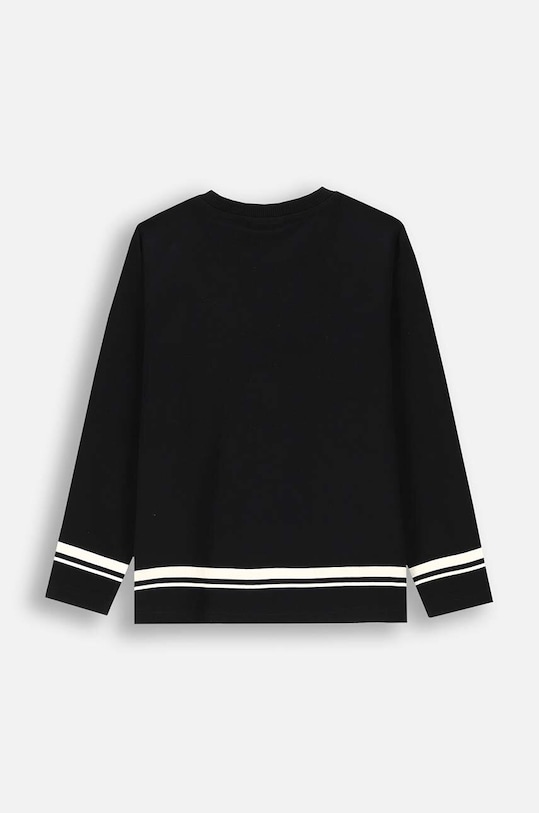 Chłopiec Coccodrillo longsleeve bawełniany dziecięcy ZC4143104ABK czarny