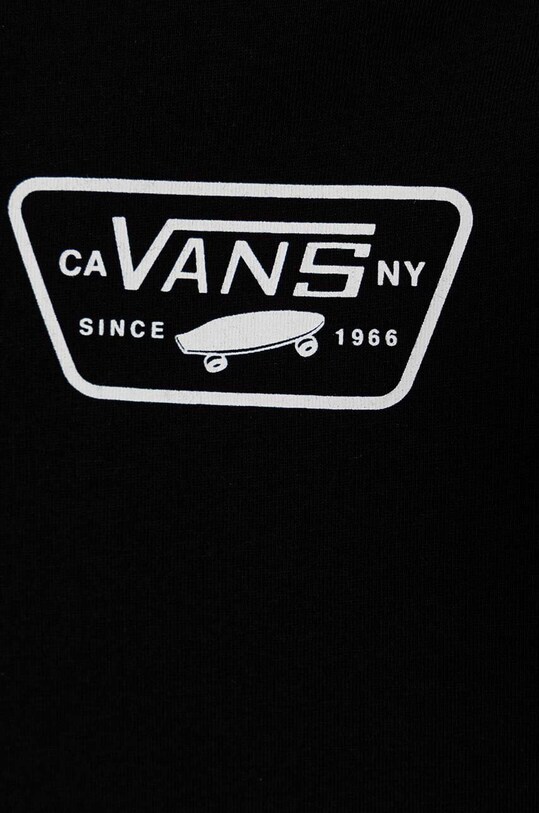 Αγορίστικα Παιδικό βαμβακερό μακρυμάνικο Vans Full Patch Back VN000JCTY281 μαύρο