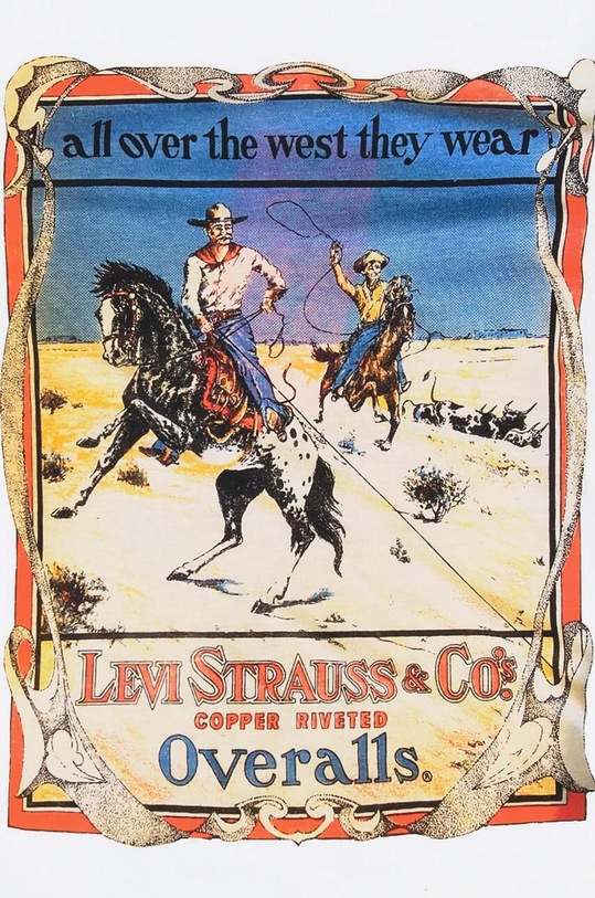 Băieți Levi's longsleeve din bumbac pentru copii GIDDY UP LS TEE 9EL428 alb