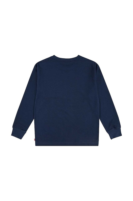 Otroški pulover Levi's LONG SLEEVE POCKET TEE 9EL555 mornarsko modra AW24