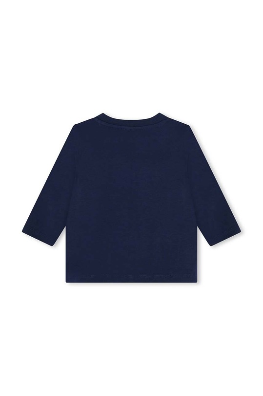 Kenzo Kids longsleeve bawełniany dziecięcy K60518.86.102 granatowy AW24