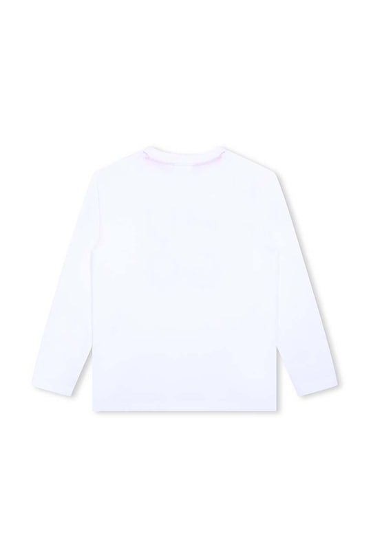 HUGO longsleeve din bumbac pentru copii G00147.102.108 alb AW24