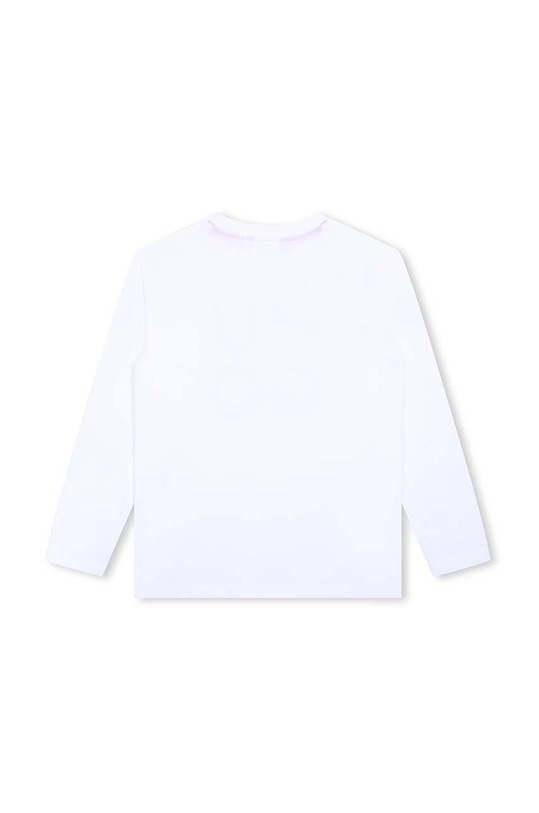 HUGO longsleeve din bumbac pentru copii G00147.114.150 alb AW24