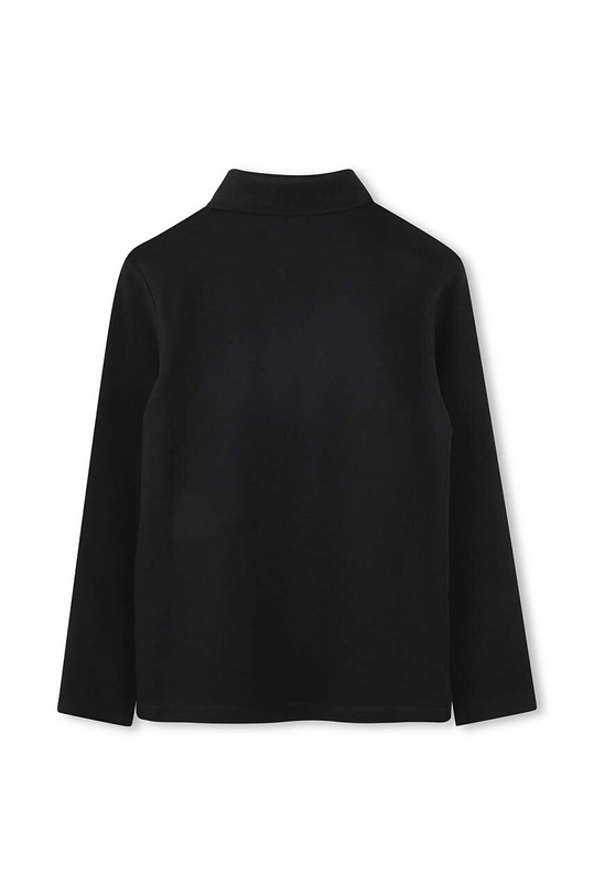 BOSS longsleeve din bumbac pentru copii J51175.162.174 negru AW24