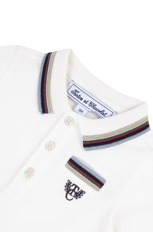 Мальчик Хлопковый лонгслив для младенцев Tartine et Chocolat TZ11061.67.74 белый