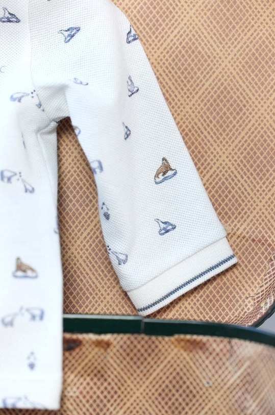 Хлопковый детский лонгслив Tartine et Chocolat TZ11071.104