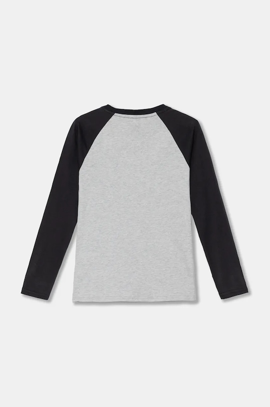Детска блуза с дълги ръкави Quiksilver COMP LOGO RAGLAN LS EQBZT04738 сив AW24