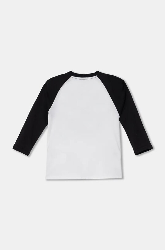 Хлопковый детский лонгслив Quiksilver DOUBLE TALK RAGLAN EQKZT03560 чёрный AW24