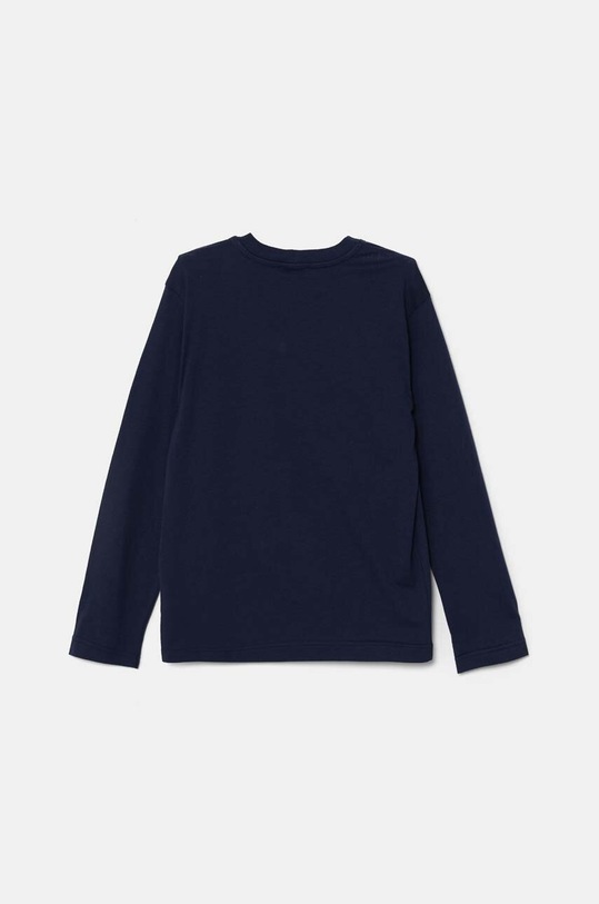 United Colors of Benetton longsleeve bawełniany dziecięcy 3I1XC10JN.G.Seasonal granatowy AW24
