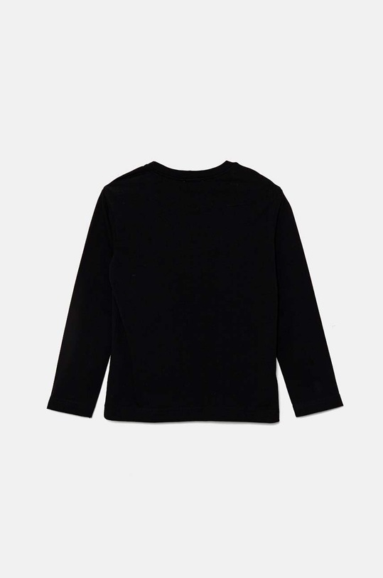 United Colors of Benetton longsleeve bawełniany dziecięcy 3I1XC10JN.G.Seasonal czarny AW24