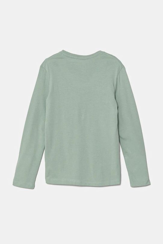 Calvin Klein Jeans longsleeve copii IU0IU00677.128.176.9BYH verde AW24