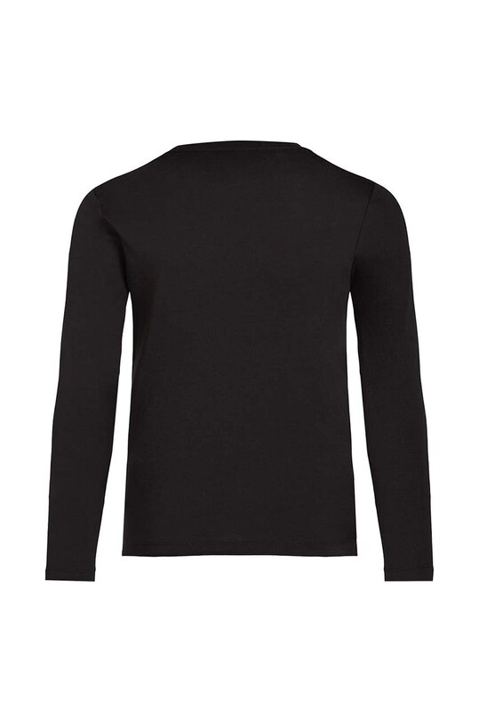 Мальчик Детский лонгслив Calvin Klein Jeans IU0IU00677.128.176.9BYH чёрный