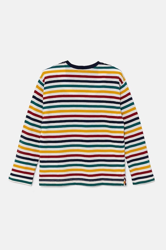 United Colors of Benetton longsleeve bawełniany dziecięcy 3GZ3C10JW.G.Seasonal multicolor AW24