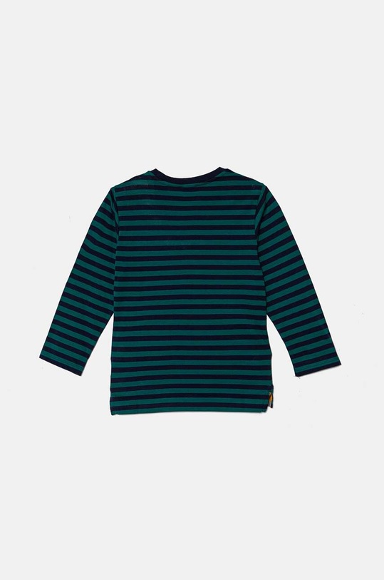 United Colors of Benetton longsleeve bawełniany dziecięcy 3GZ3G10F1.P.Seasonal zielony AW24
