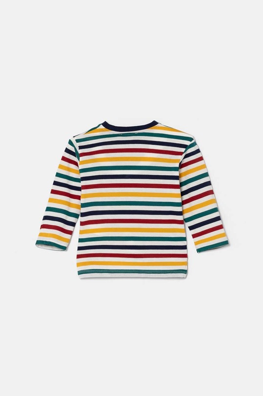 United Colors of Benetton longsleeve bawełniany dziecięcy 3GZ3G10F1.P.Seasonal multicolor AW24