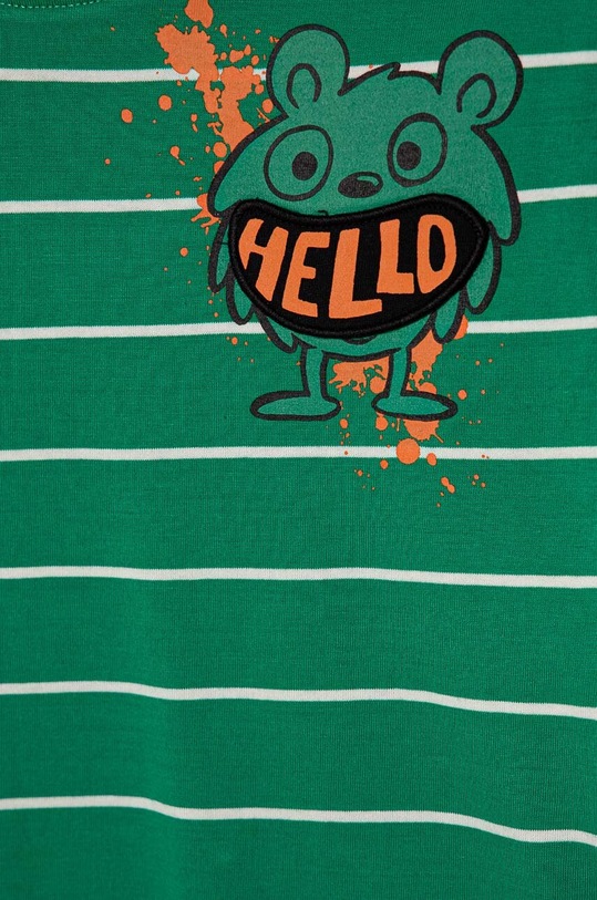 Αγορίστικα Βαμβακερή μπλούζα με μακριά μανίκια United Colors of Benetton 3KUYG10FD.P.Seasonal πράσινο