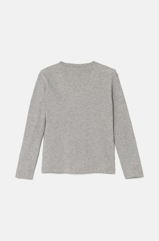 United Colors of Benetton longsleeve bawełniany dziecięcy 3096C10K9.G.Seasonal szary AW24