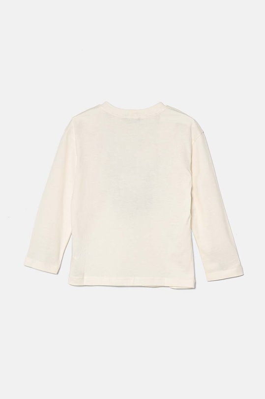 United Colors of Benetton longsleeve bawełniany dziecięcy 3096G10FM.P.Seasonal beżowy AW24
