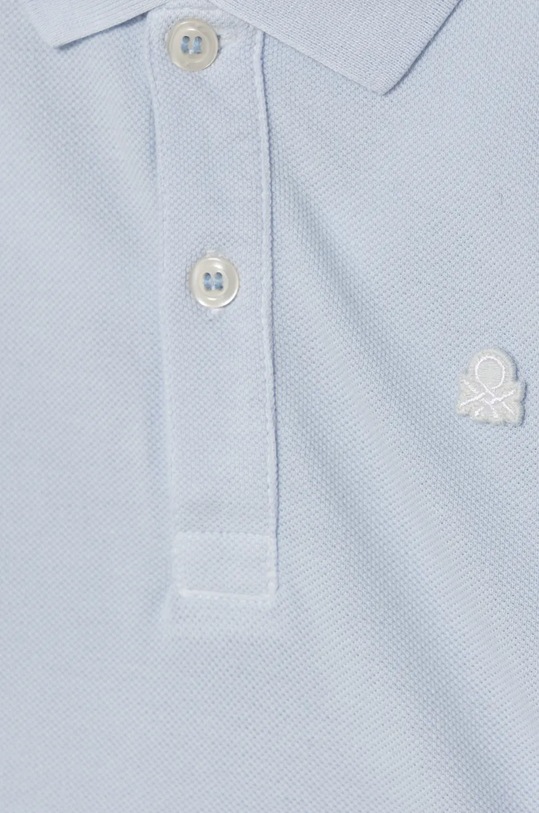 Dječaci Dječja pamučna majica dugih rukava United Colors of Benetton 3089G3009.P.Repro.9BYH plava