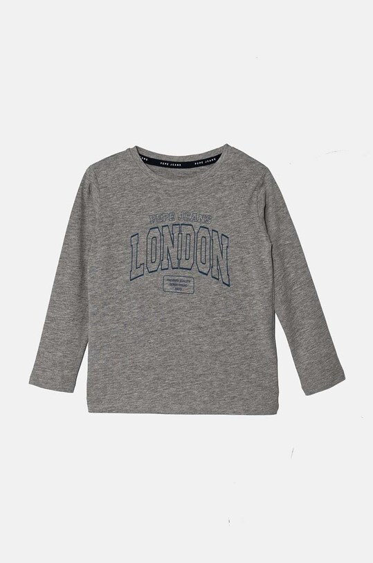 Дитячий лонгслів Pepe Jeans BALEY LS інші сірий PB503911