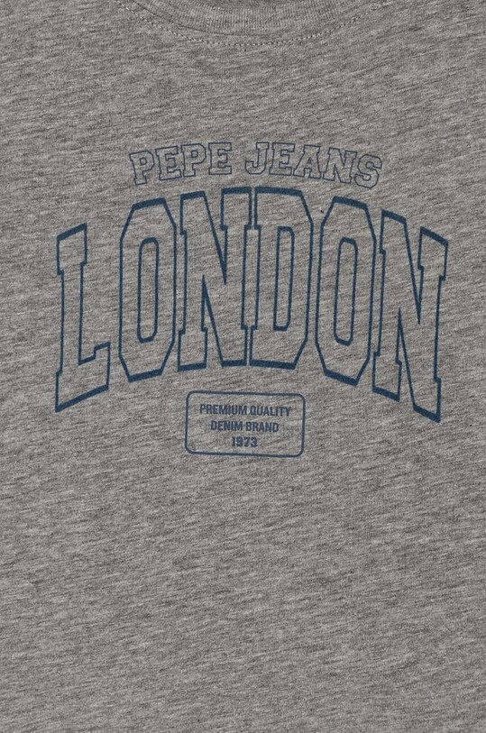 Хлопчик Дитячий лонгслів Pepe Jeans BALEY LS PB503911 сірий