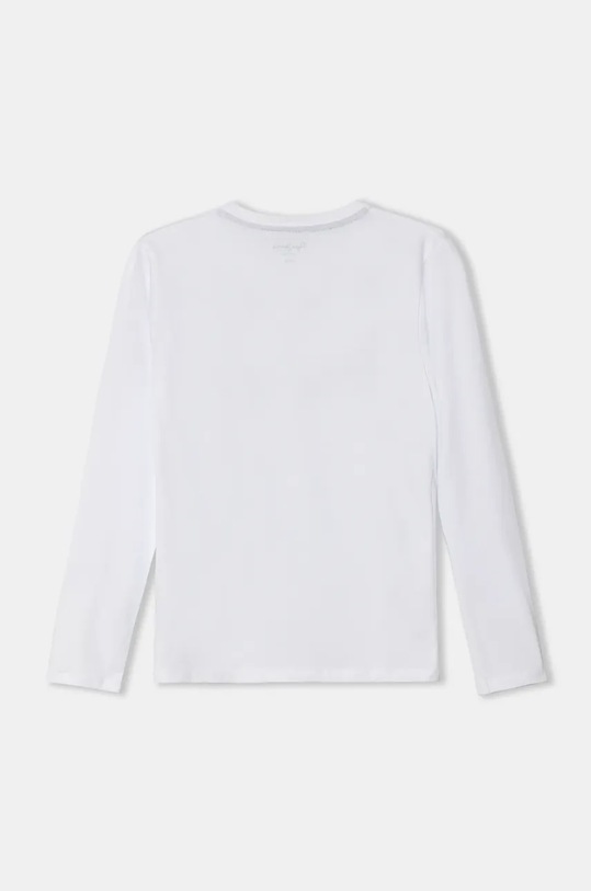 Pepe Jeans longsleeve bawełniany dziecięcy CLAG LS PB503916 biały AW24